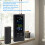 Stazione meteo wireless nera a 3 canali 15