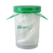1200ml Enema Bucket Kit – Large Capacity, Home Use, 17x11.5cm