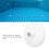 Pool Vacuum Hose Cuff Set, 200mm Plate, 40mm Interface, 95mm Cuff 5