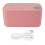 Chauffe-lingettes compact rose 200x120x98mm ABS 3