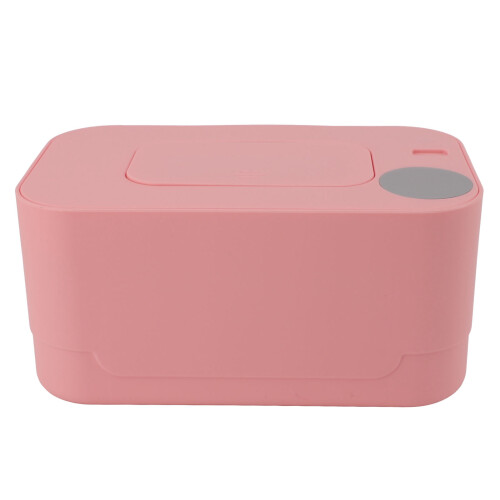 Chauffe-lingettes compact rose 200x120x98mm ABS