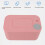 Chauffe-lingettes compact rose 200x120x98mm ABS 6