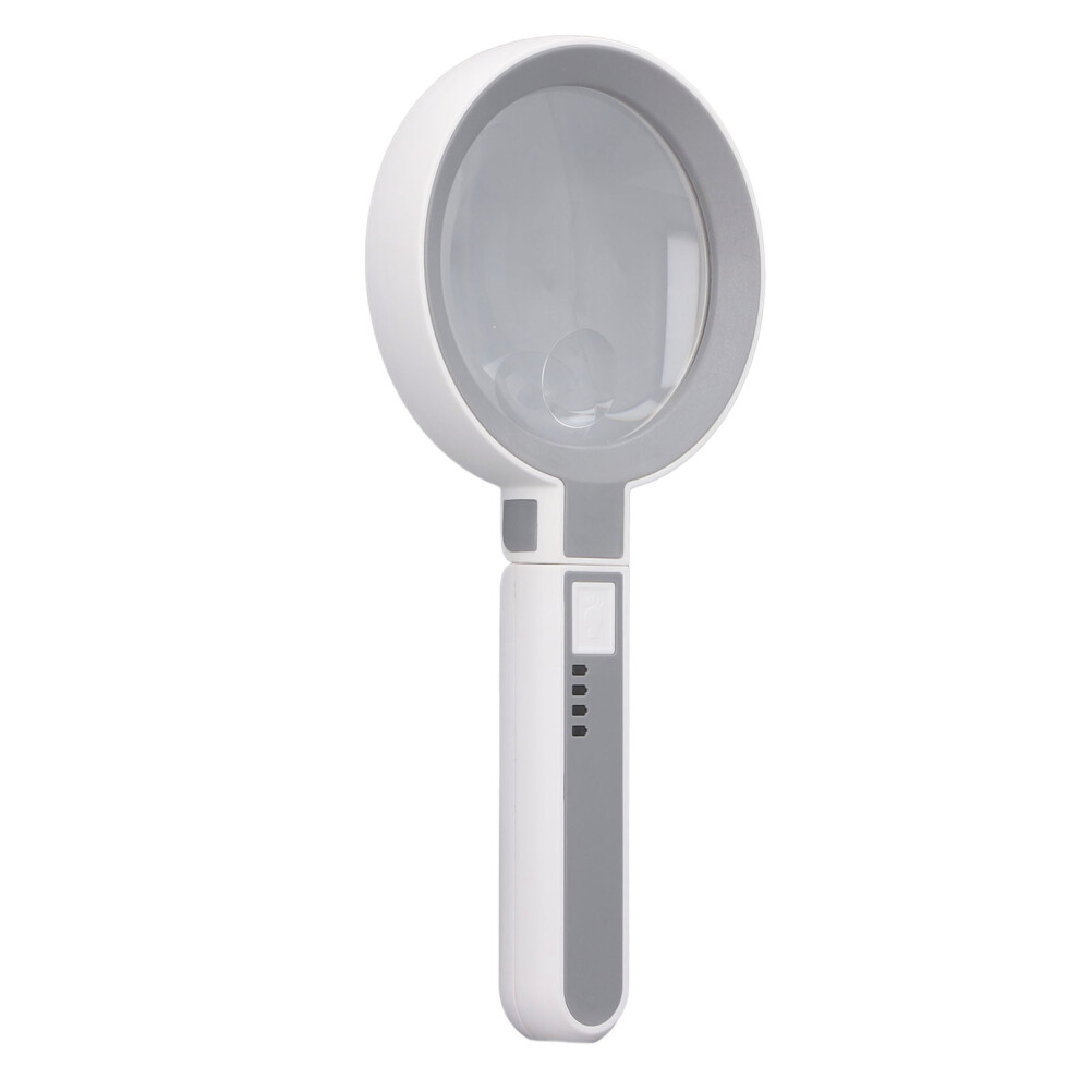 18 LED Magnifier 5X 11X with Rechargeable Battery & Scale Measurements