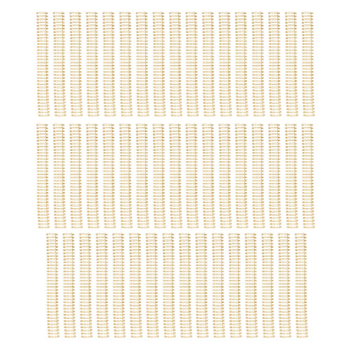 Double Loop Wire Binding Spines 180 Sheets 3/4in Diameter Gold 1