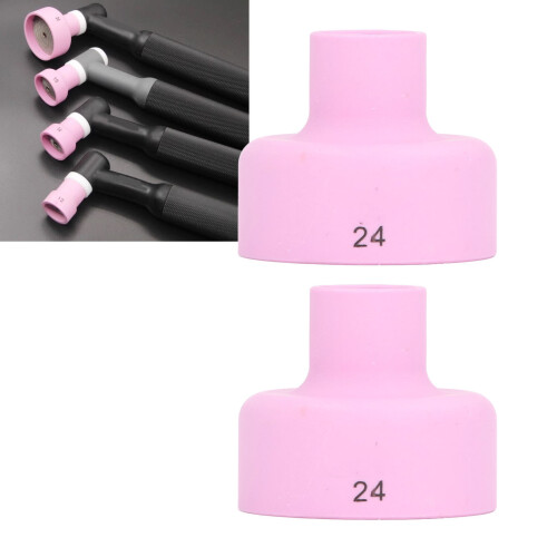 2er Pack 24# TIG-Cup, 2,4 mm Mittelloch, WP9-26-Set