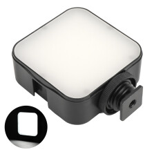 Tragbarer 49-LED-Fülllichtlampe für Handykamera 6500K