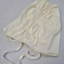 (Ivory) Satin Lined Hijab Undercap Hijab Underscarf Excellent for Hair undercaps
