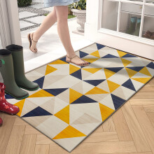 (60 x 110 cm (2 x 3.6 ft) – Large Door Mat, Brio) Modern Printed Rugs - Soft Anti-Slip Area Carpet for Living Room & Bedroom