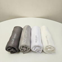 (White) Double Stitch Cotton Jersey Hijabs Stretchy Jersey Top Quality Jersey Hijab