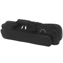 Flute Bag IN 119, Black Oxford Cloth, 16/17 Hole Storage