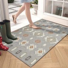 (60 x 110 cm (2 x 3.6 ft) – Large Door Mat, Nova) Modern Printed Rugs - Soft Anti-Slip Area Carpet for Living Room & Bedroom