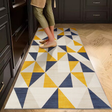 (60 x 220 cm (2 x 7.2 ft) – Runner Rug, Brio) Modern Printed Rugs - Soft Anti-Slip Area Carpet for Living Room & Bedroom