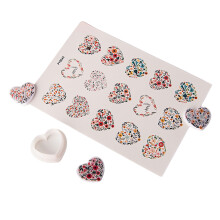 Clay Cutter and Floral Clay Transfer Paper for Clay Jewelry