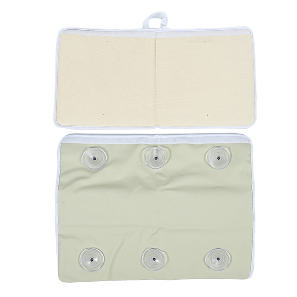 Children Bath Mat Baby Bath Kneeler and Elbow Rest Pad Set Elbow