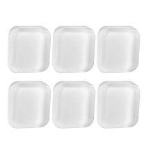 6pcs/set Easy to Install Silicone Guards Set of 6 Clear Wall