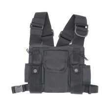 Lightweight Waterproof Chest Pack Vest Bag with Phone Holder Fit