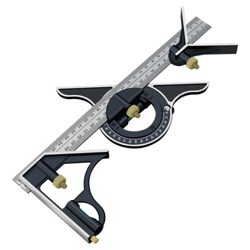 Multifunction Measuring Tools Stainless Square Ruler Angles