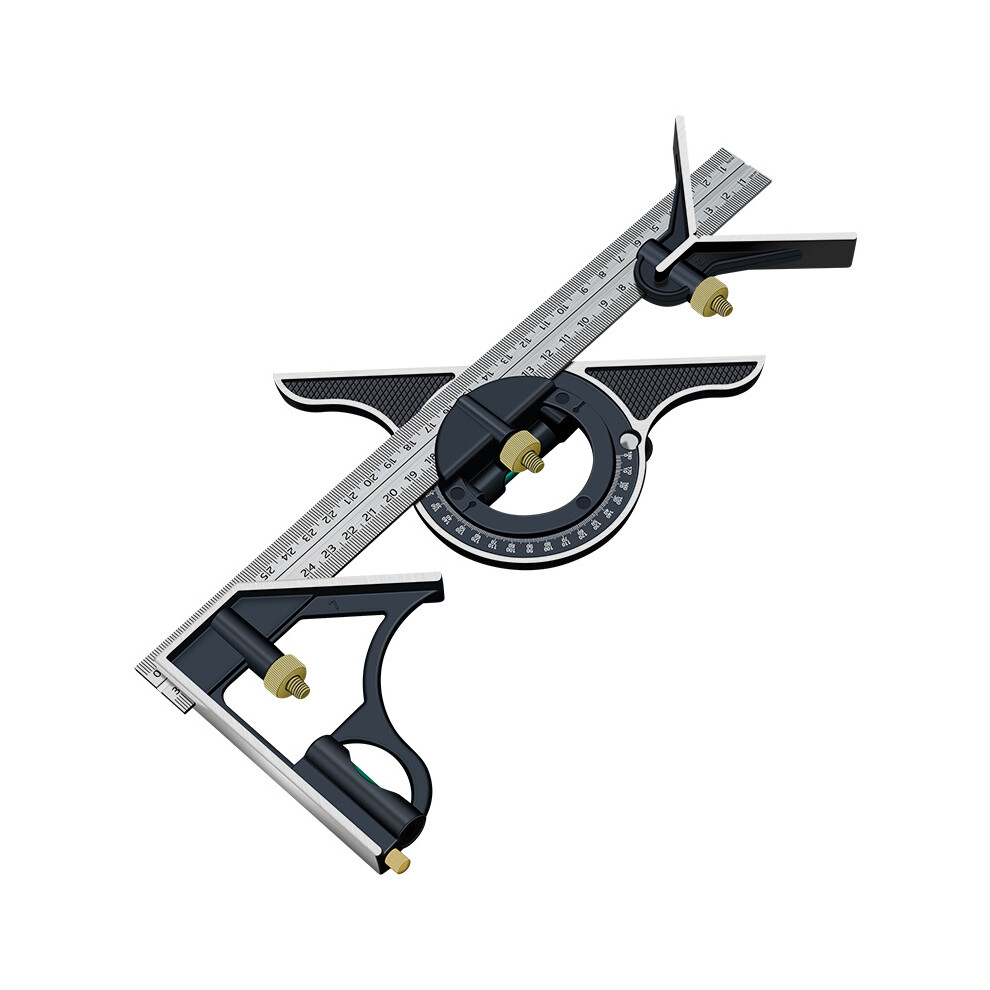 Multifunction Measuring Tools Stainless Square Ruler Angles 7751000081010