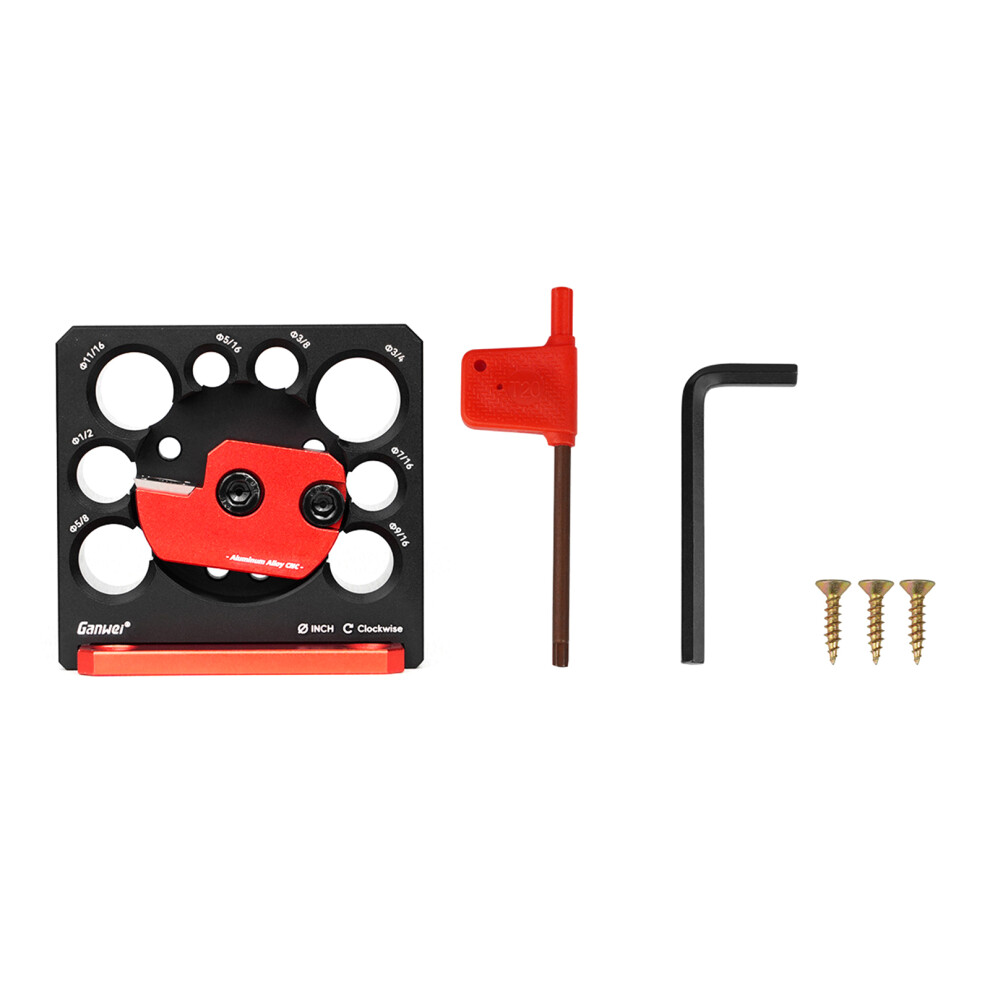 Aluminium Adjustable Dowel Maker Jig 8Mm-20Mm Electric Drill 7751000080297