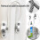 Security Window Lock, Window Security Door Lock with Key(1pcs, White) 10