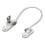Security Window Lock, Window Security Door Lock with Key(1pcs, White) 1