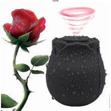 (Black)2025 Rose For Women Mini Massager Stress Relief 10 Modes