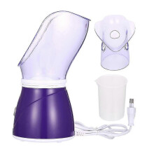 Dampfer, professioneller Dampfinhalator, Sauna-Spa für Gesichtsmaske, Feuchtigkeitscreme – Sinus mit Aromatherapie, EU-Stecker