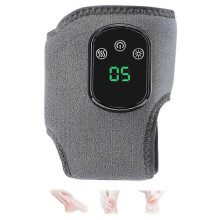 EMSense Draadloze Draagbare Voetmassager met Drievoudige Vibratiestanden en Verwarmde Enkelband voor Thuiskantoor en Reisgebruik