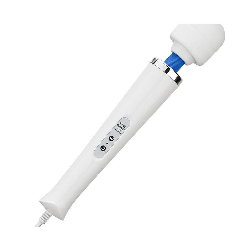 White Wand Massager - Relaxation Corded Massage Wand - Back Neck Muscle Tension Vibration Stress Relief(1Pcs-)_Lucky_b
