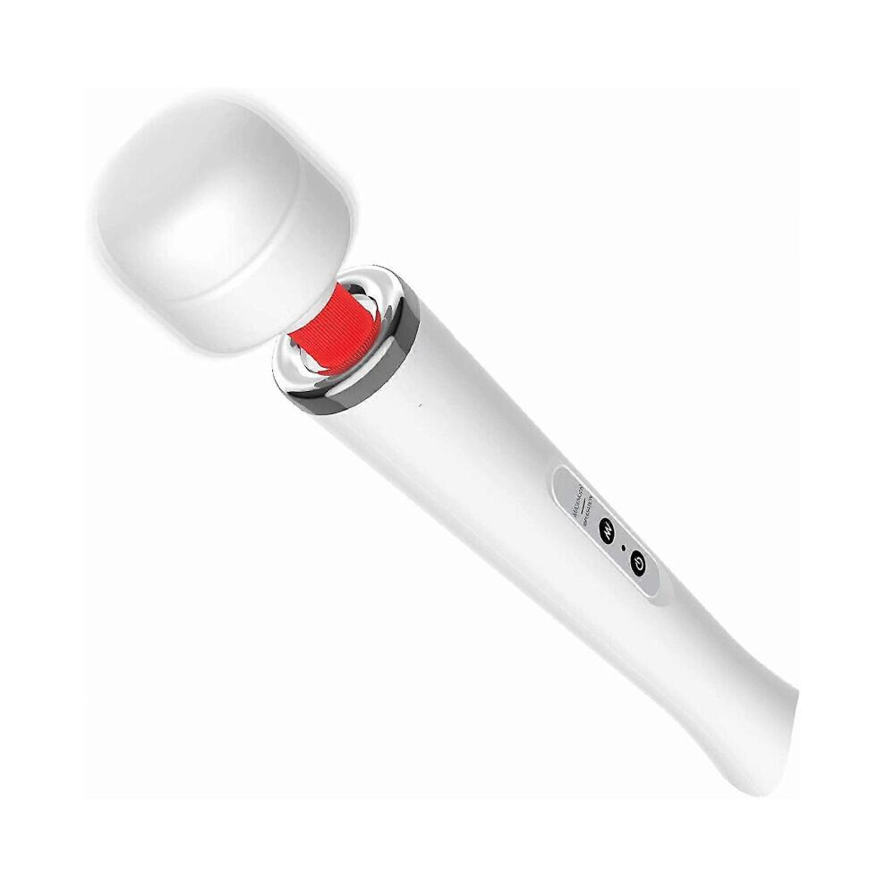 10 Speeds Wired Powerful Handheld Wand Massager With Strong Vibration Personal Therapy Massager for Sports Recovery Muscle Aches Body Pain w