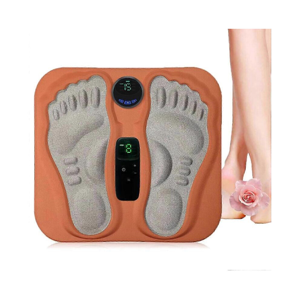 Hermhoffer Foot Massager Pro, Massage Device for Feet and Legs, 15 Intensity Levels and 6 Modes, Relieves Muscle Tension