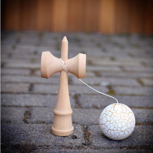 Ξύλινο παιχνίδι για υπαίθρια αθλήματα Kendama Παιχνίδι μπάλα για παιδιά και 2