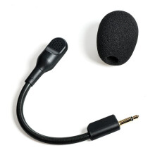 Detachable 3.5mm Boom Microphone Compatible with V2 V2pro Headsets Mics Plugs and Use