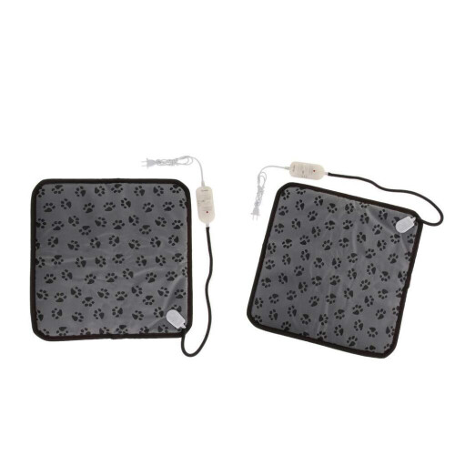 Pet Heating Pad,Dog Cat Electric Heating Pad Waterproof Adjustable Warming Mat 45*45cm 1