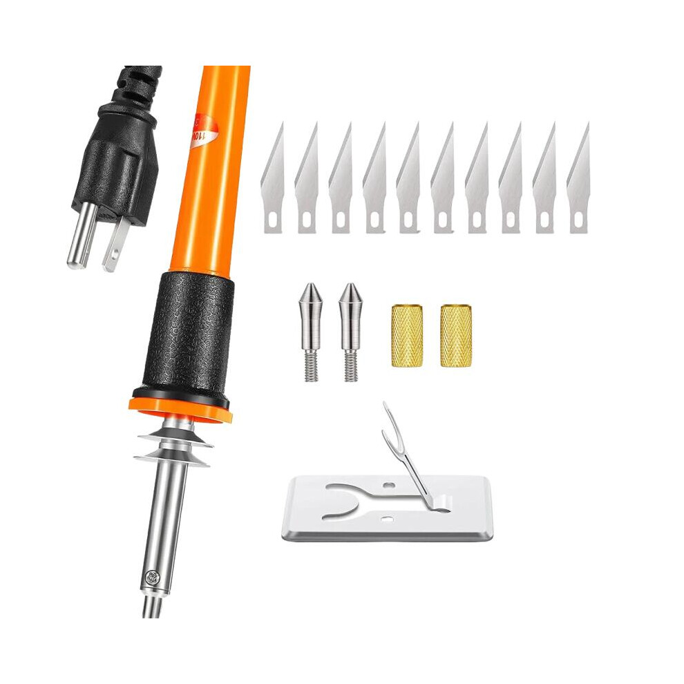Hot Knife Plastic Cutter Tool Electric WoodBurning Kit for Plastic Wood Burning Tool-Cutter