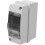 IP65 Electrical Box, 2 Modules, ABS, Control Cabinet, Modular Junction Box (2 Way) 1