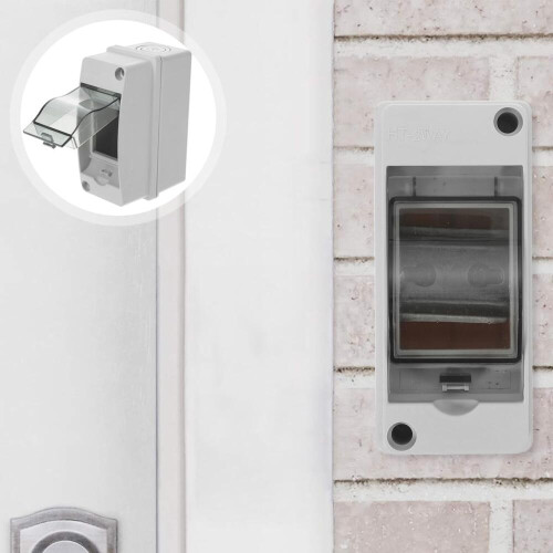 IP65 Electrical Box, 2 Modules, ABS, Control Cabinet, Modular Junction Box (2 Way) 1
