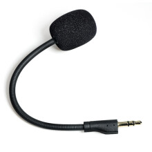 Microfone compatível com fone de ouvido para jogos Logitech G PRO / G PRO X, microfone destacável