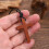 Collier pendentif croix en bois unisexe cadeau noyer marron 4