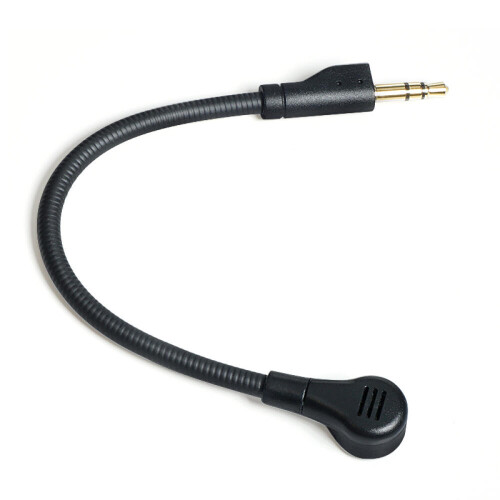 Microfoon compatibel met Logitech G PRO / G PRO X Gaming Headset, afneembare microfoonarm 2