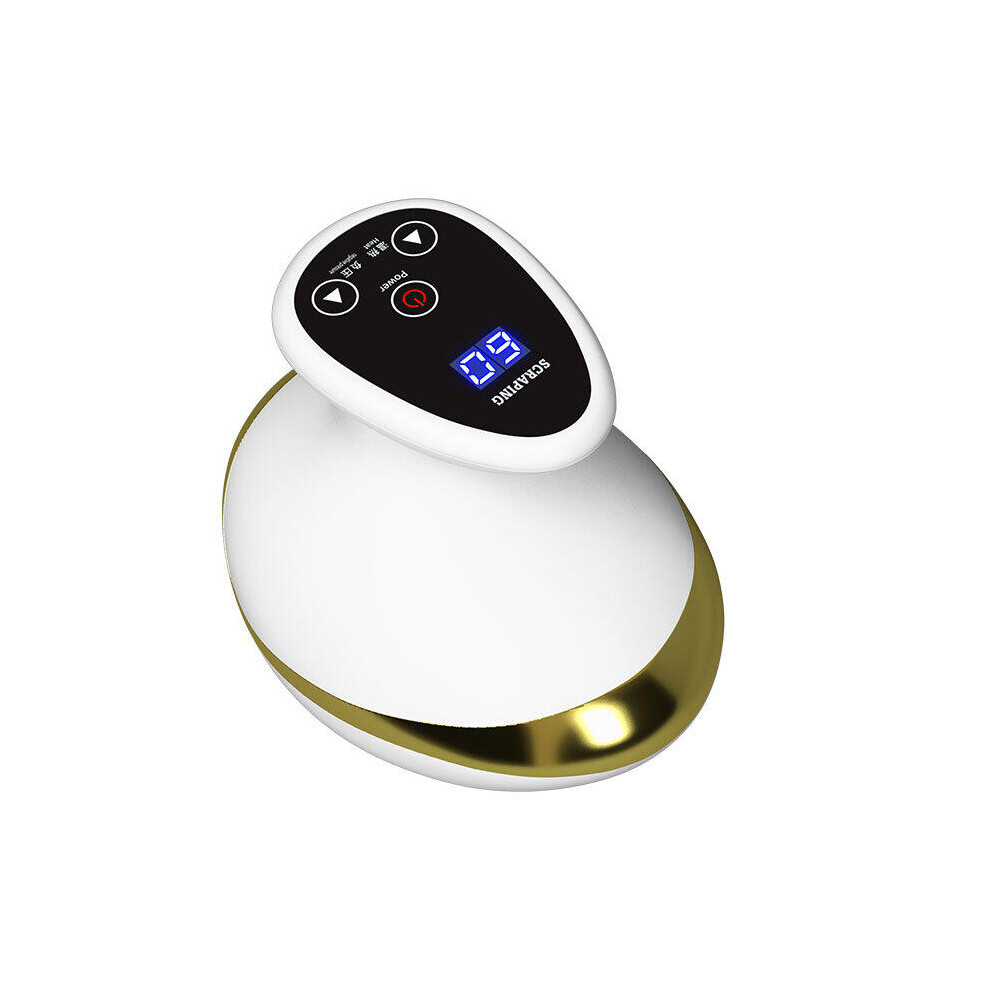 Home Electric Guasha Scraping Massage Cupping Body Massager Vacuum Cans Suction Cup Heating Fat Bur