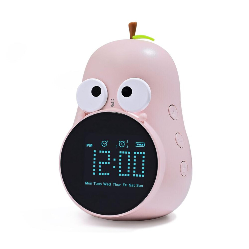 Alarm Clocks Funny Expression Alarm Clock Cartoons Voice Chime Electronic Children'S Wake Up Yali Alarm Clock Snooze Alarm Clock Countdown T