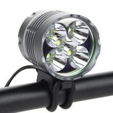 Fahrradlichter, 6000 Lumen 5 LED-Fahrradlicht, wasserdichtes Mountainbike-Frontlicht mit wiederaufladbarem