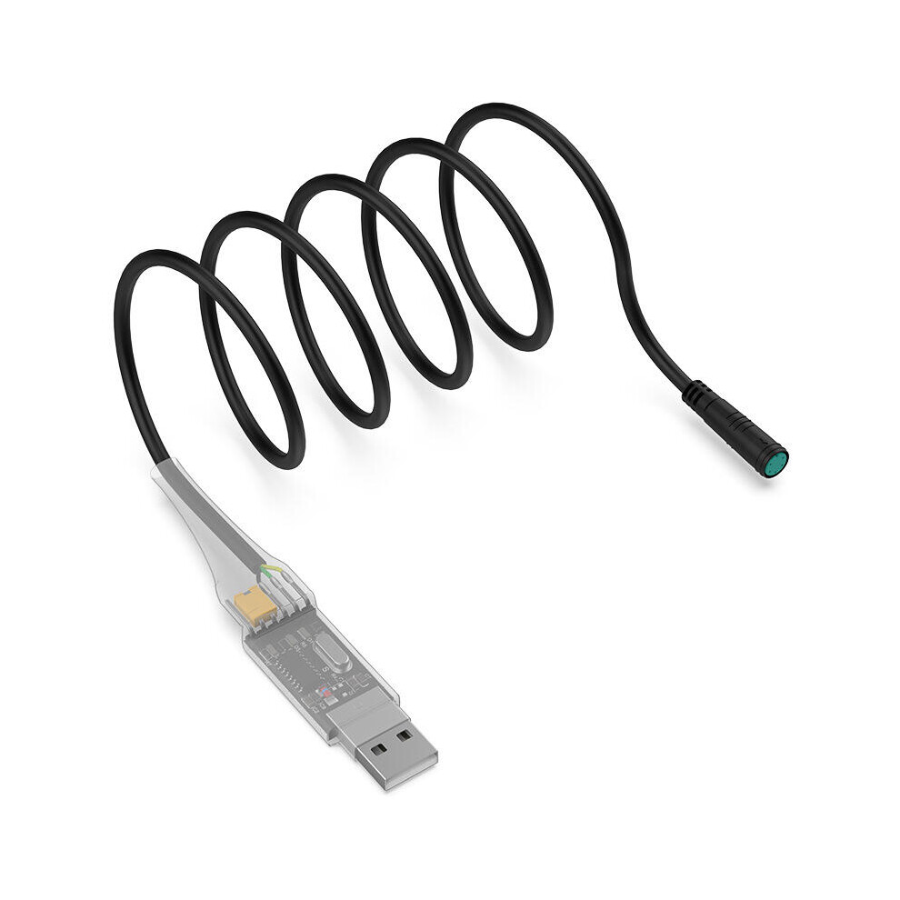Usb Programming Cable Compatible With Bafang Bbs01b Bbs02b Bbshd Mid Drive Center Electric Bike Motor Programmed Black 9092950370914
