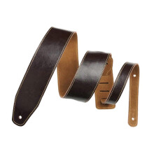 Adjustable Soft Leather Guitar Strap Electric & Acoustic Guitar Shoulder Belt Strap Stringed Instrument Accessories brown