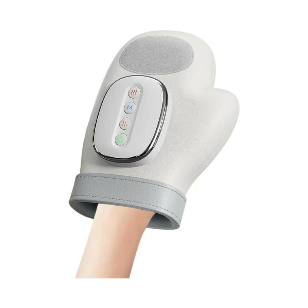 Electric Hand Massager With Heat Compression, Carpal Tunnel Relief, Kneading Rollers, Portable Vibrating Gloves The Best gift for Christmas