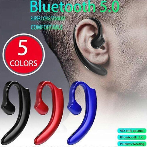 Wireless Bone Conduction Bluetooth Earphone Headset Sports Headphone With Mic 2