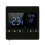 Thermostat intelligent à écran tactile LCD pour système de chauffage au sol électrique programmable, régulateur de température AC 85-250 V 2