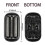 2 Pack Series 5/6 53B Replacement Head Compatible with Braun Electric Foil Shaver 3