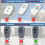 2 Pcs Garage Remote Control Compatible with Marantec Digital 302, 304, 382, 394 2